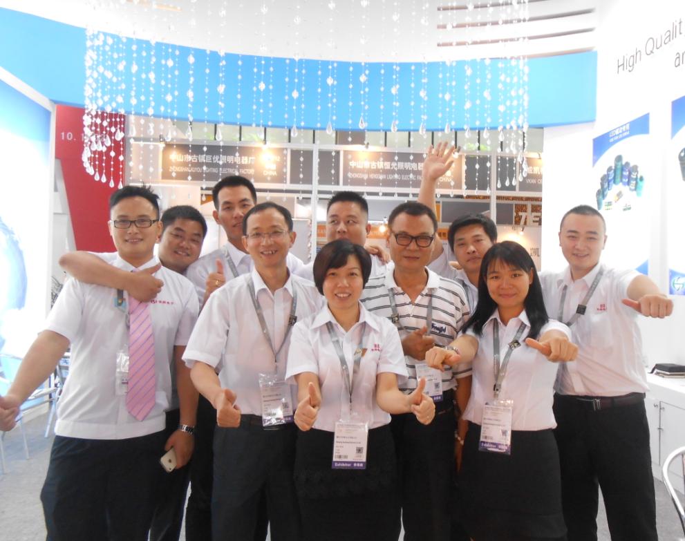 Congratulations on the success of Huasheng electronics in the twentieth Guangzhou International Lighting Exhibition.